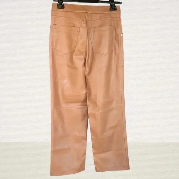 NWT BlankNYC The Baxter Ribcage Straight Leg Faux Leather Pants Size 28 - Picture 7 of 9